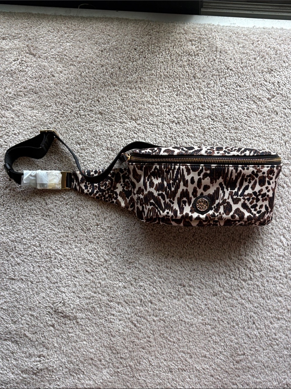 Lilly Pulitzer Torrey Leopard Print belt bag- NWOT